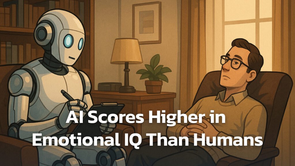AI Outperforms Humans in Emotional Intelligence Tests