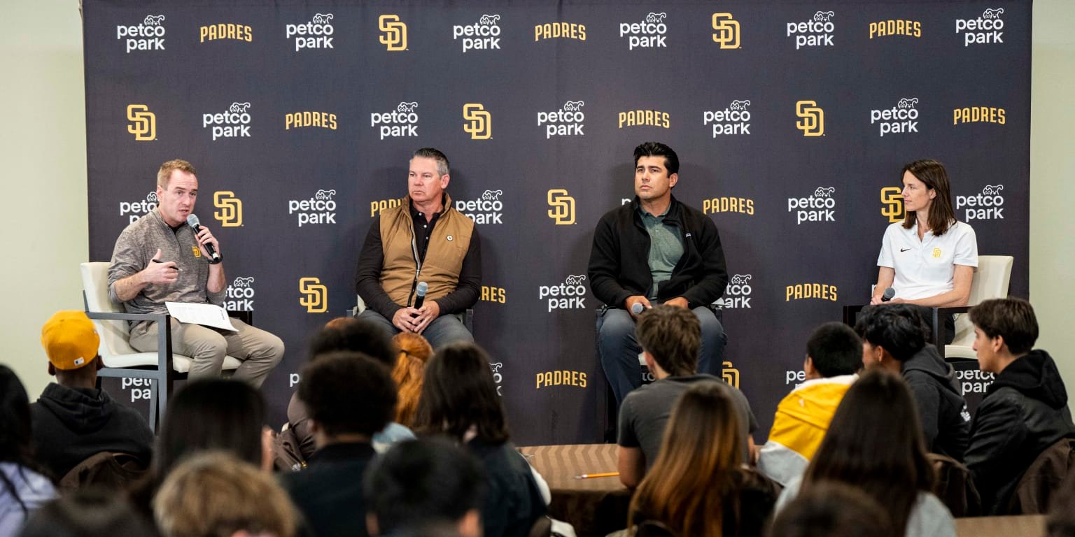 Former Padres Share Mental Health Insights with High Schoolers